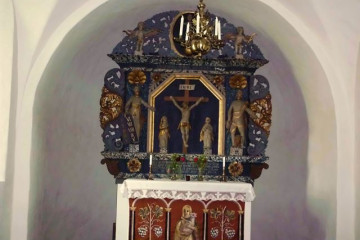 206-06.08. Unterwesg in Falbygden-Kirche von Skoerstorp